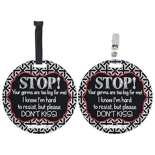 Vista 28 de Paquete de dos asientos de automóvil y cochecito de bebé sin tocar (Three Little Tots) sin tocar - Señal de seguridad para bebé sin tocar