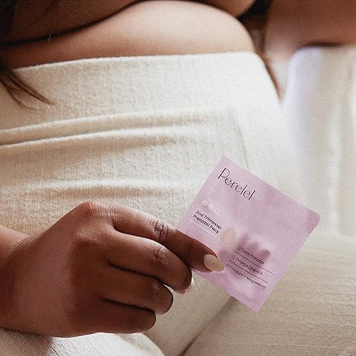 Miniatura 7 de Perelel Paquete prenatal del segundo trimestre, multivitamínico con magnesio, Omega 3, hierro y calcio, apoyo nutricional para el bienestar del