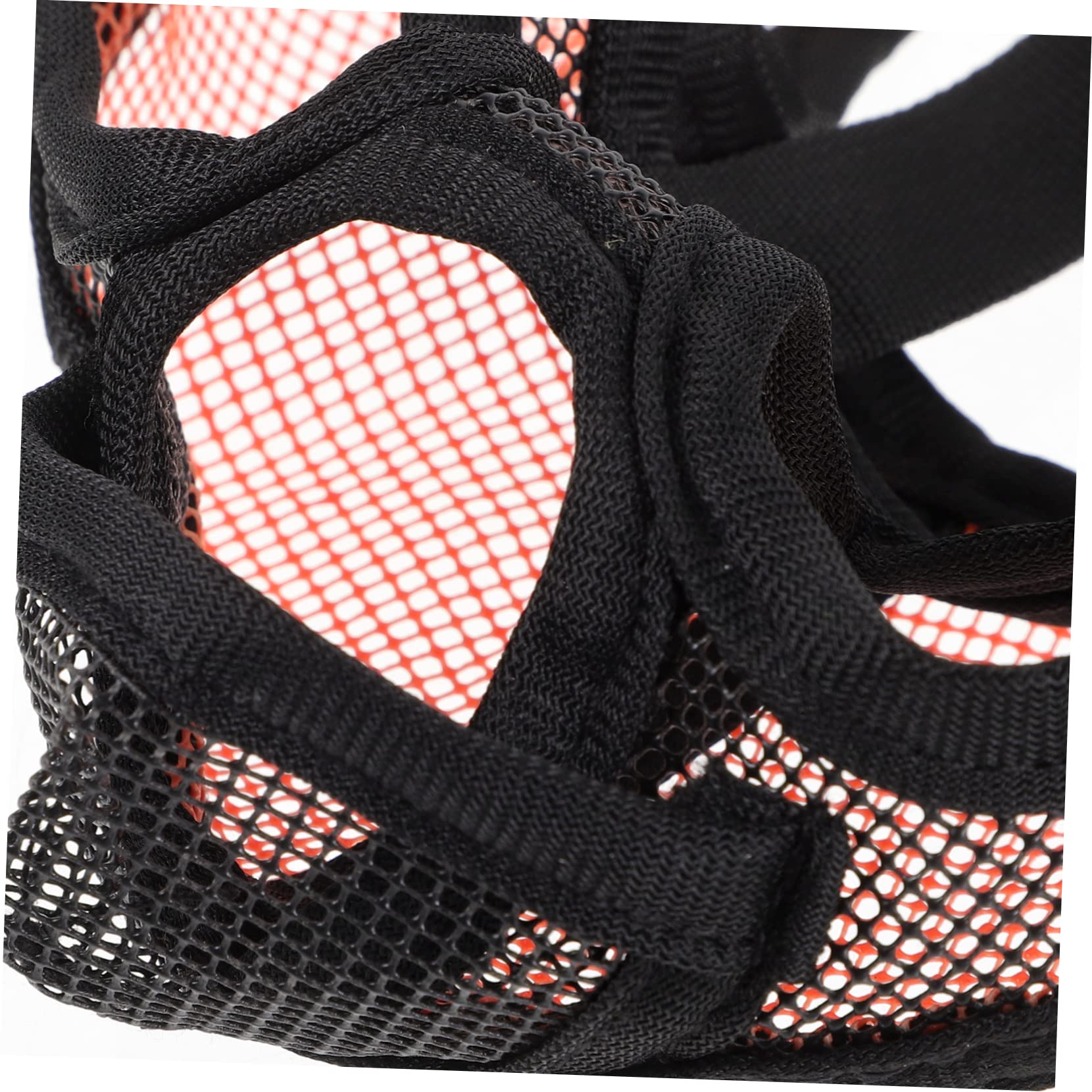 POPETPOP 3pièces Muselière Respirante pour Chien à Museau Court Confortable Et Ajustable Idéale pour Prévenir Les Aboiements Morsures Accessoire Pratique pour Bulldog Et Autres Races
