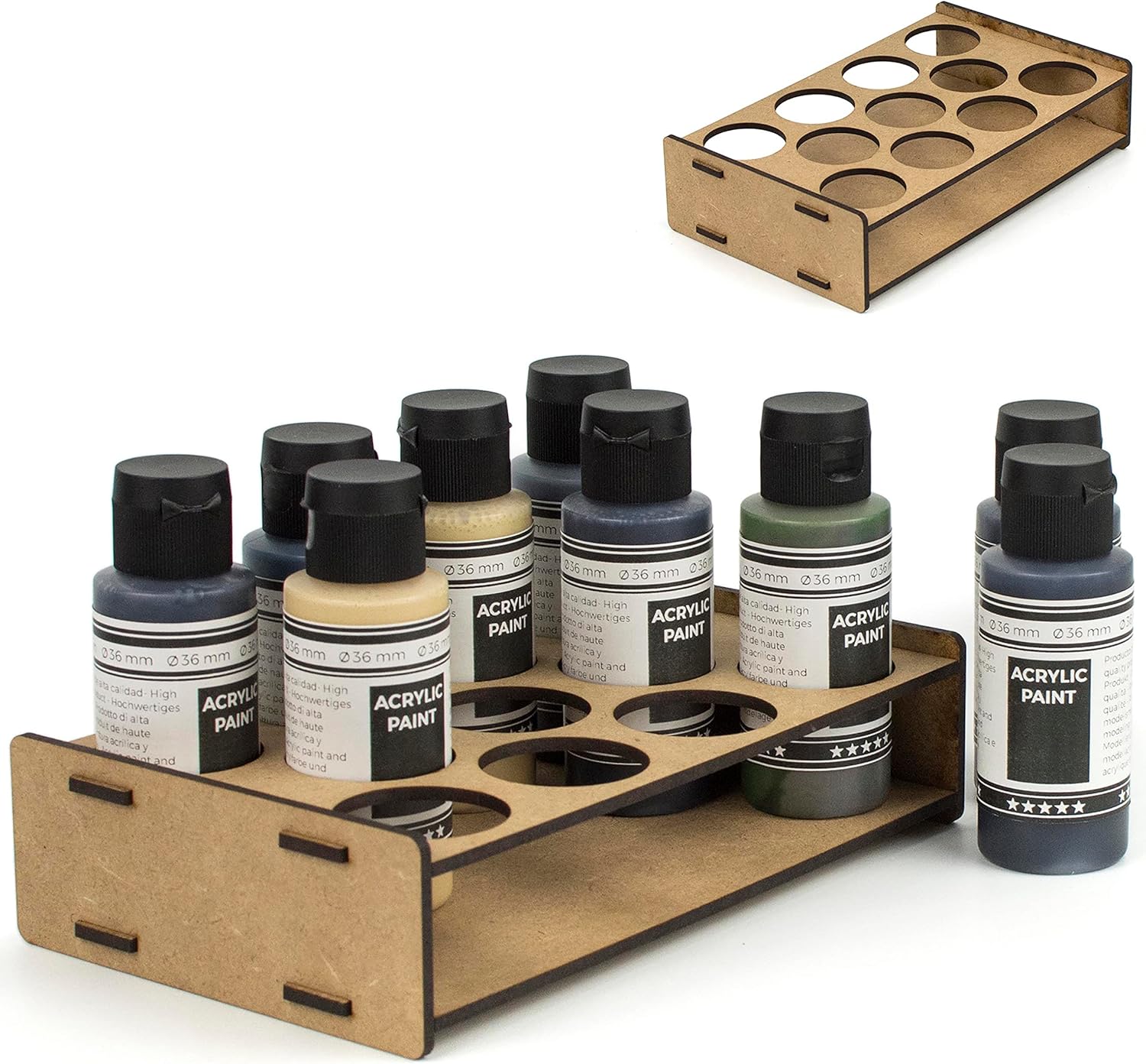 PROSCALE Paint rack vallejo farbständer. Tabletop vallejo farben