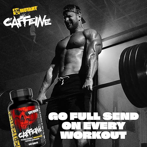 Miniatura 2 de Mutant Píldoras de cafeína – Suplemento de cafeína pura de grado farmacéutico para aumentar la energía, la concentración, el estado de alerta