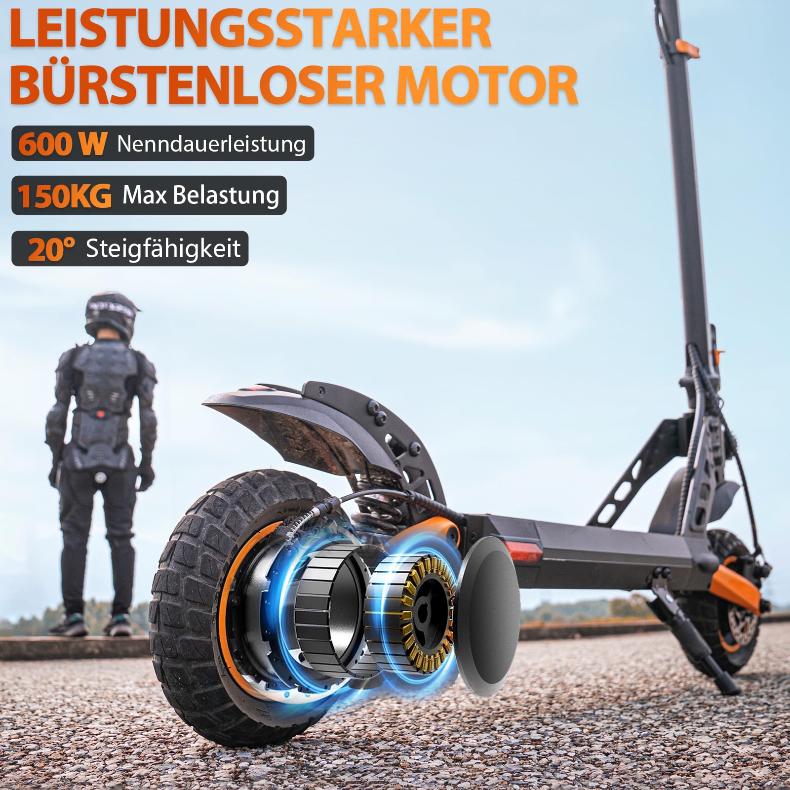 Kukirin E Scooter mit Straßenzulassung,Elektro Elektroroller Erwachsene Elektroscooter,E Roller Offroad,Elektro Scooter Roller,Patinete electrico(65 Km Reichweite),Kukirin G2 Pro