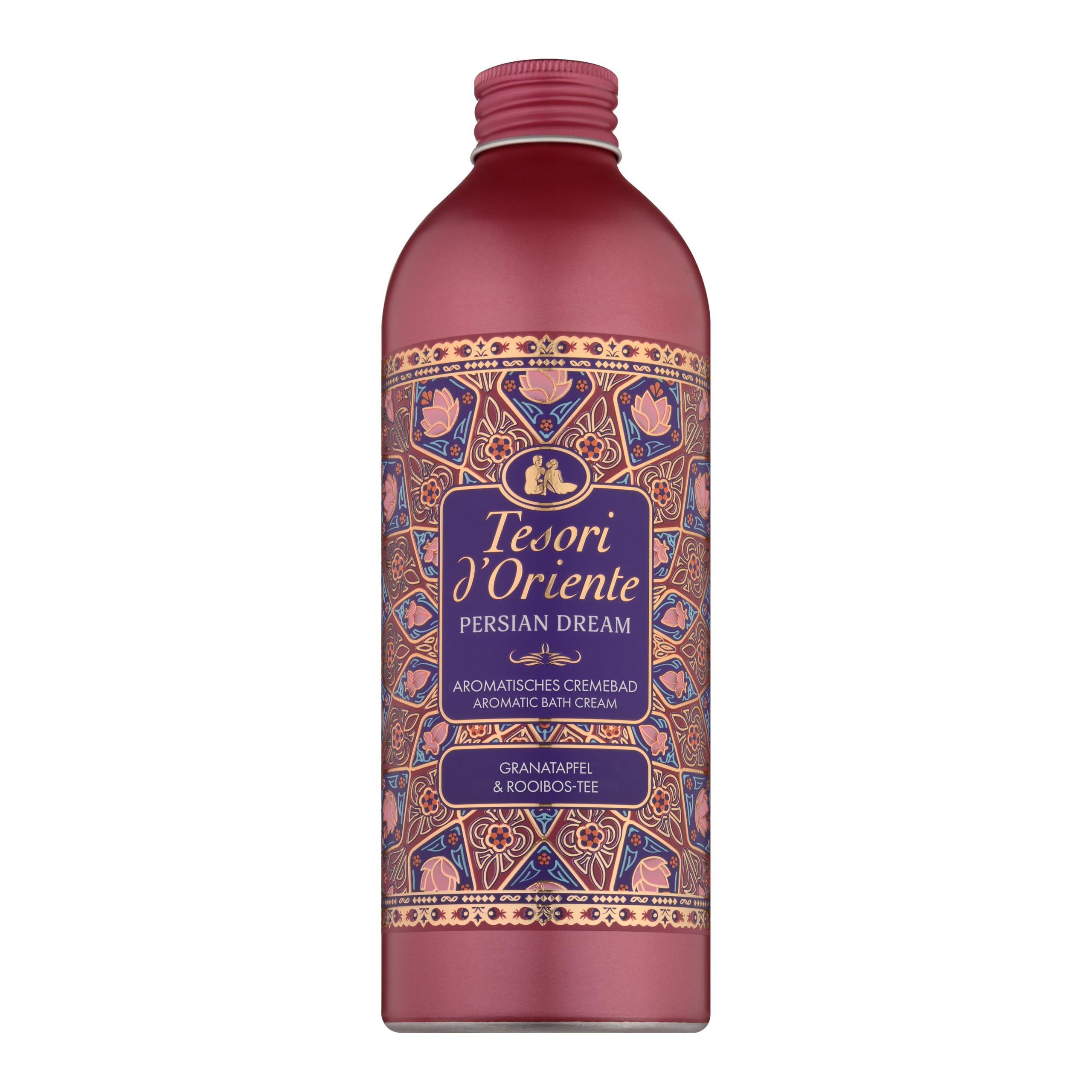Tesori d'Oriente | Cremebad 'Persian Dream' | Aromatische Körperpflege mit Granatapfel & Rooibos-Tee | Wellness-Rituale für Körper & Sinne | 500 ml