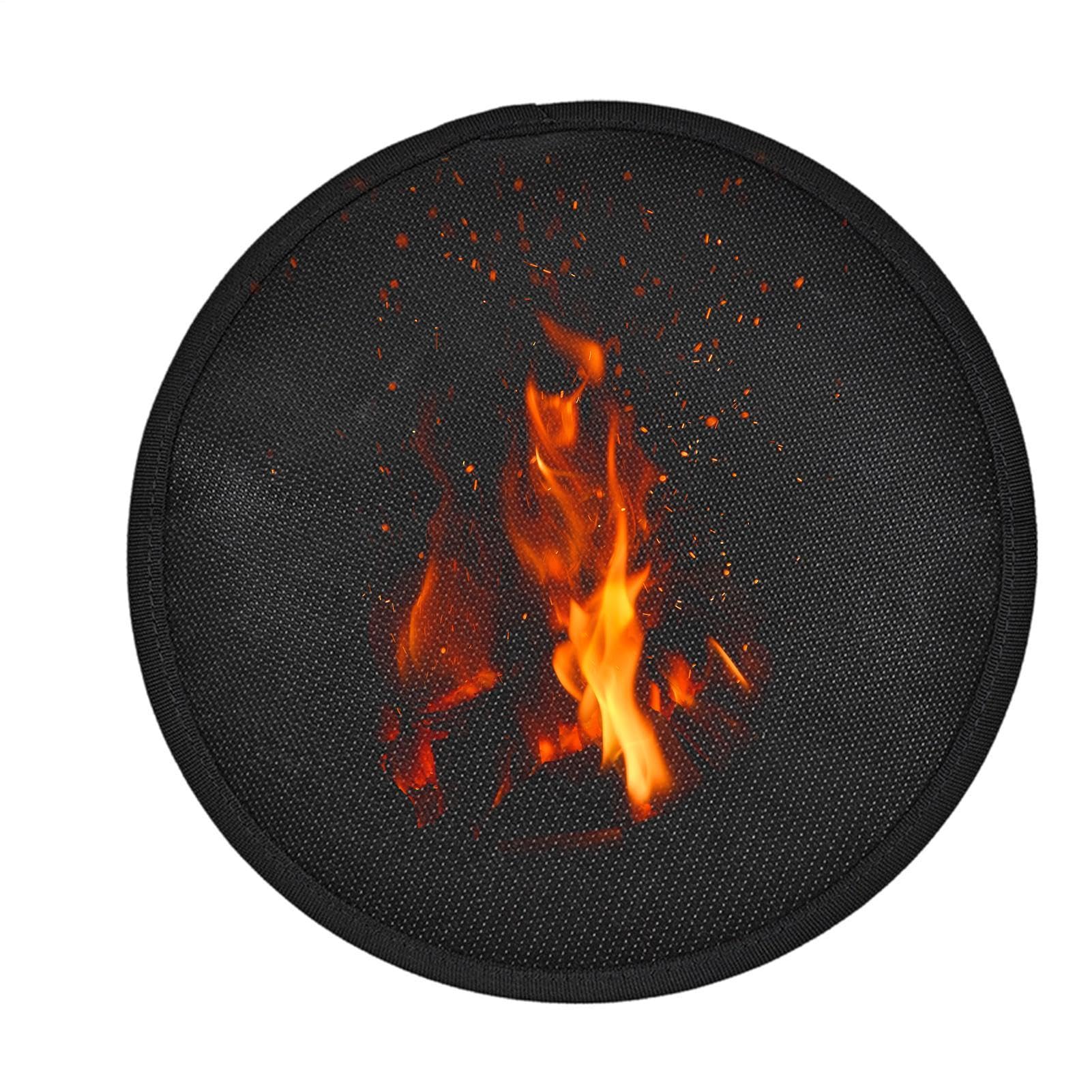 Feuerschalenunterlage 91 cm wasserdichte hitzebeständige Wiederverwendbare
