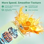 Portable Cordless Blender,Small Rechargeable Juicer,Mini Personal Blender for Smoothies and Shakes,With Automatic Cleaning Function,On The Go and Easy To Use
