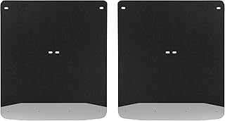 LUVERNE 250744 Rear Dually 20-Inch x 23-Inch Textured Rubber Mud Guards, Select Chevrolet Silverado,