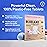 BLUELAND Laundry Detergent Tablets, 36 Count, Spring Bloom Scent, Plastic-Free Eco-Friendly Pods, Sheets, Liquid Alternative - Safe for Sensitive Skin, Gentle