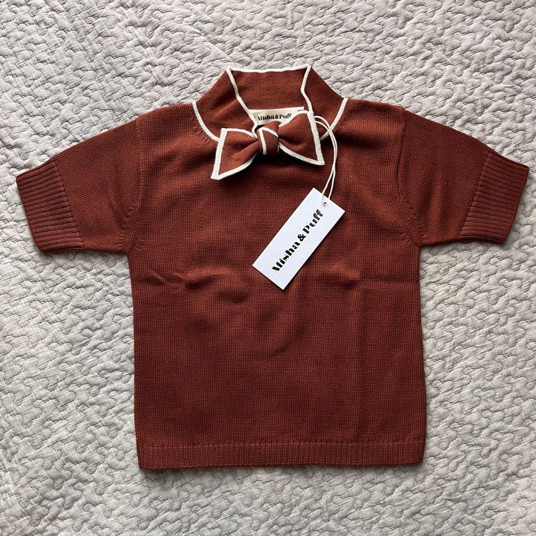 Amazon.co.jp: misha and puff ミーシャアンドパフ スカウト ニット 4y  