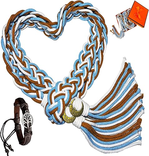 Cordón de ayuno para boda en cordón tradicional de lazo, Lazos para Boda, Lazo de Bodas para Los Novios, cordón de boda tradicional celta hecho a