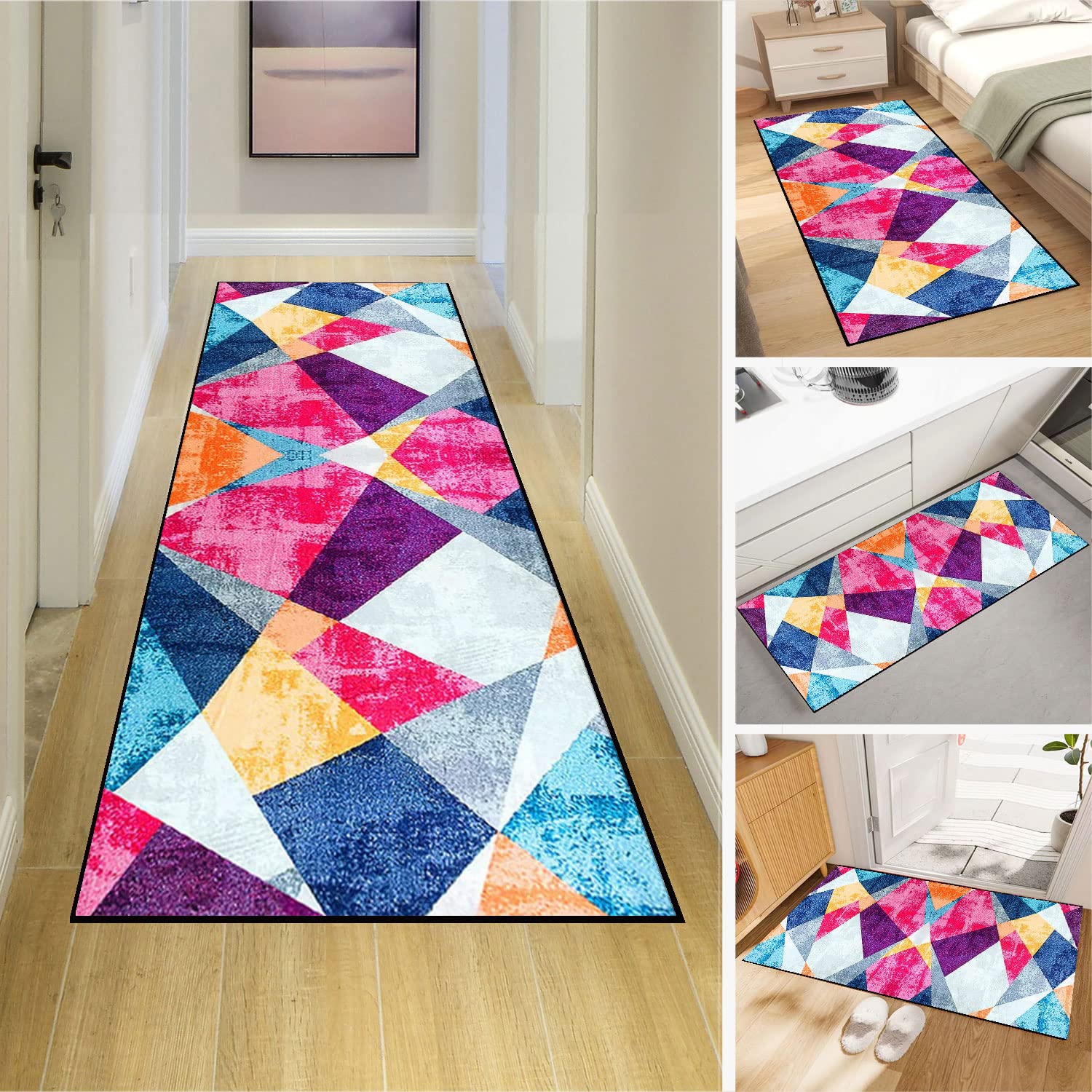 Tapis de couloir antidérapant sur mesure pour sécuriser vos entrées et salons