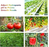 Vista 3 de FOLLOWIN pH Up and Down Control Kit (9oz+9oz), Hydroponics pH Tester Calibration Adjuster Buffer Solution Combo for Soil Gardening Plants Pool A