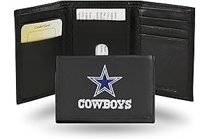 Dallas Cowboys Embroidered Leather Wallet