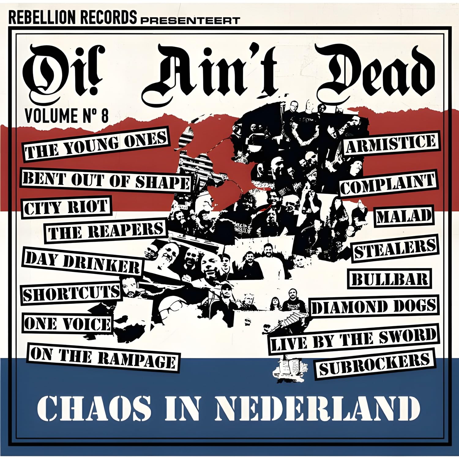 Chaos In Nederland (Oi! Ain’t Dead 8) (Orange Vinyl) [VINYL]