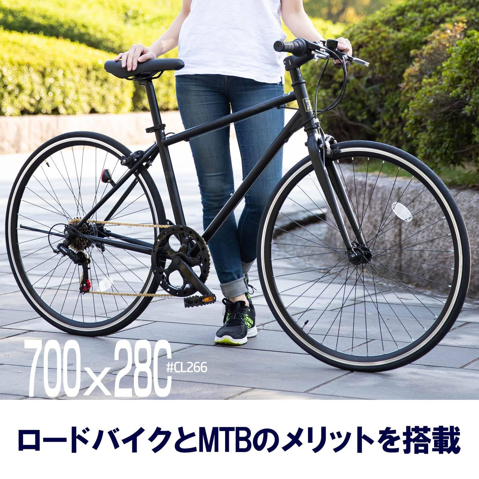 自転車31(6ギア) Amazon | Mixiu クロスバイク 自転車 シマノ変速機 21段変速ギア 700C