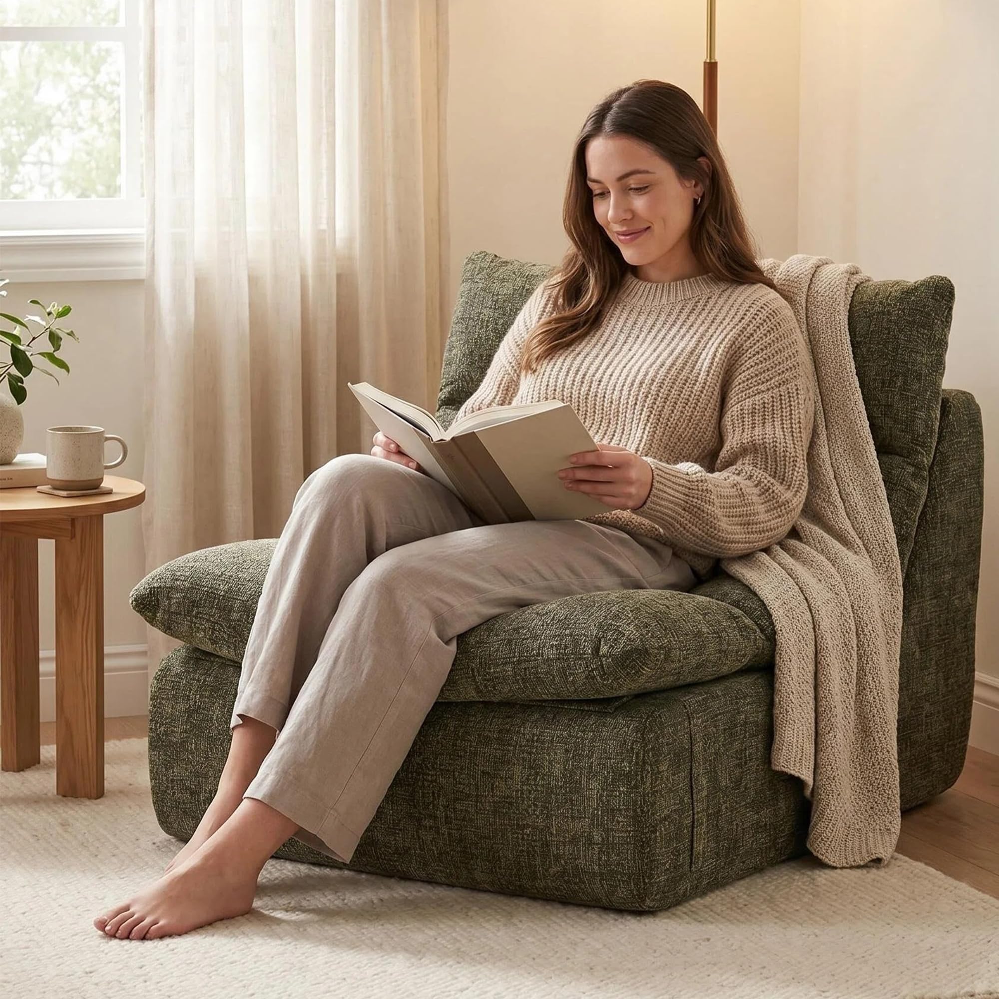 FurniSoar XXL Sitzsack Bean Bag