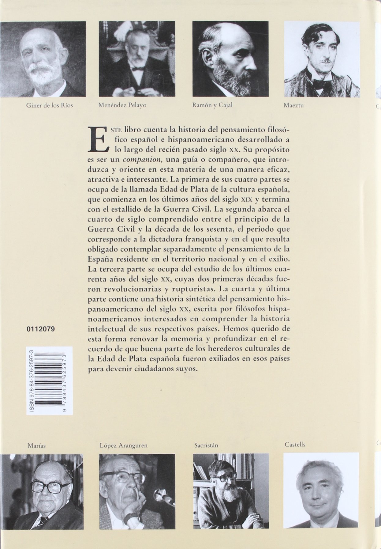 El legado filosófico español e hispanoamericano del siglo XX (Teorema. Serie mayor)