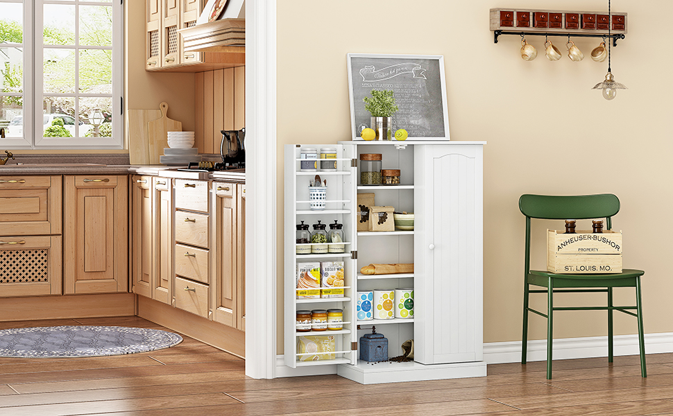 Watch Assembly Video for Kitchen Storage Pantry Cabinet on Amazon Live