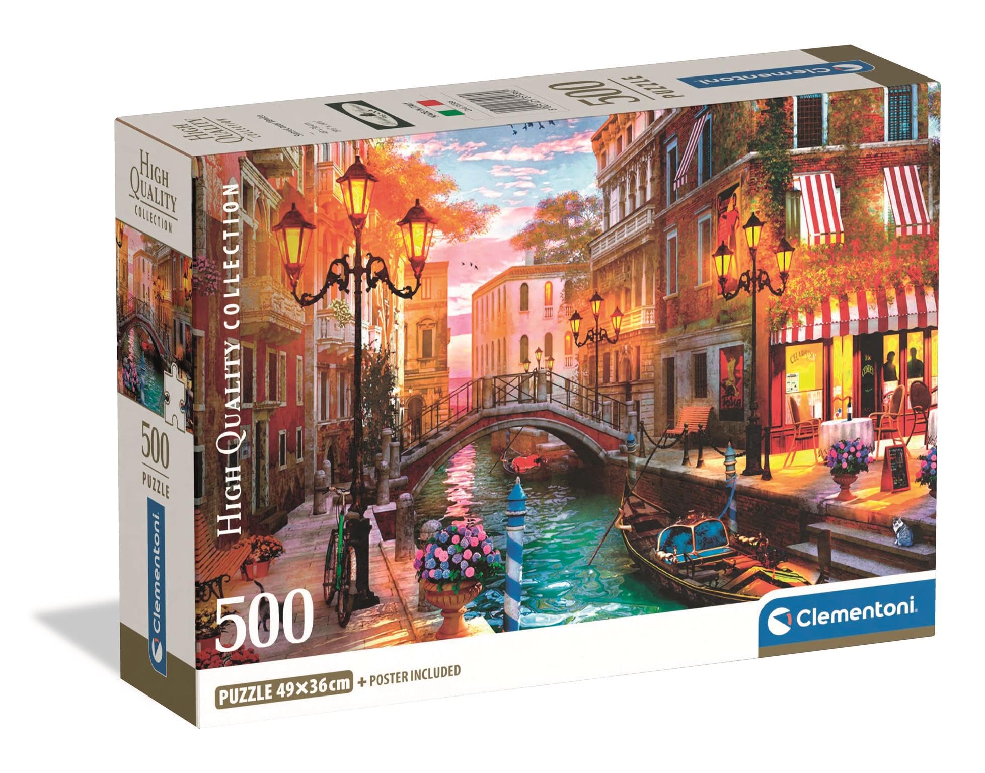Amazon.com: Clementoni Puzzle 500 Pieces Collection, Sunset Over