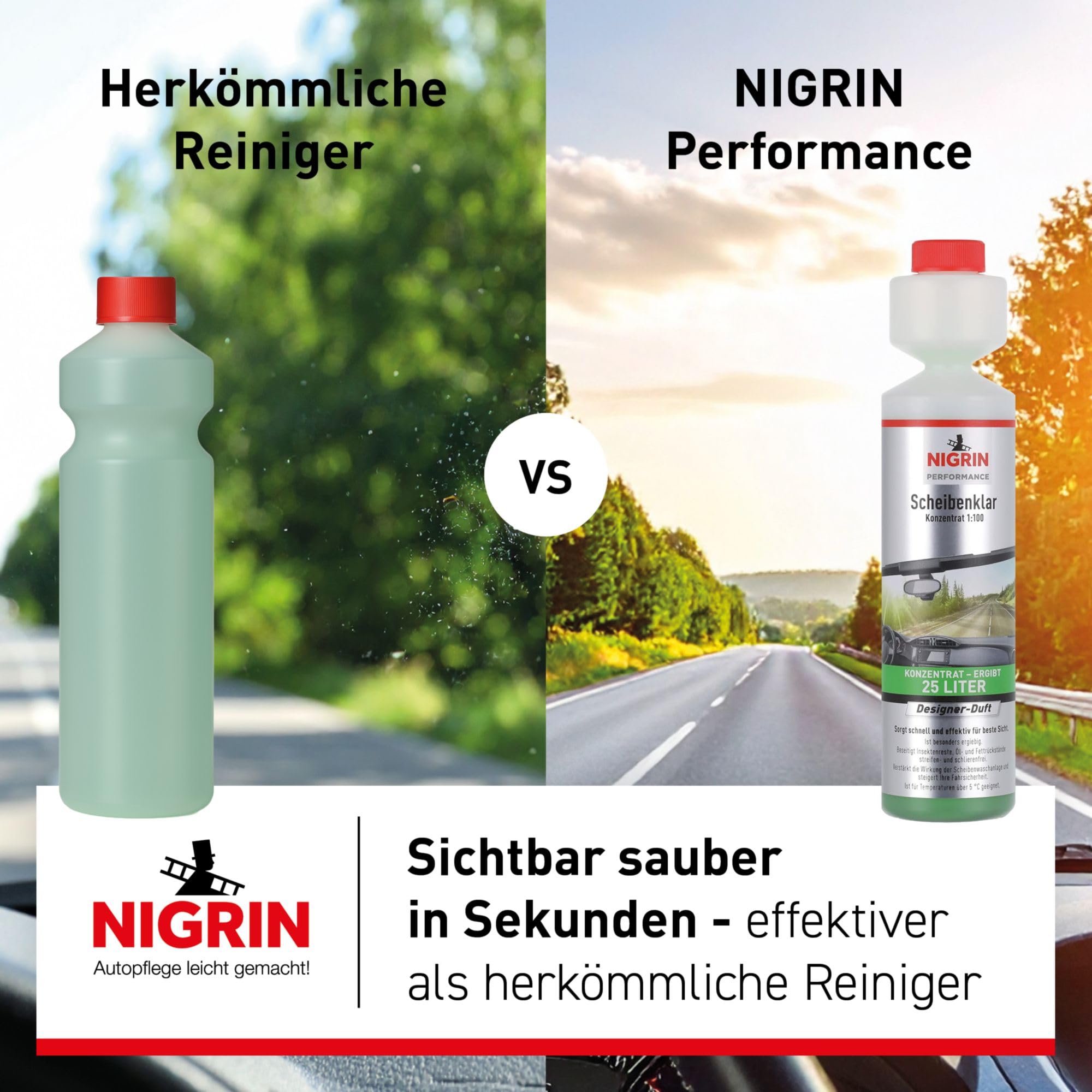 Image secondaire de Nigrin Nettoyant Concentré pour Pare-Brise - 250 ML