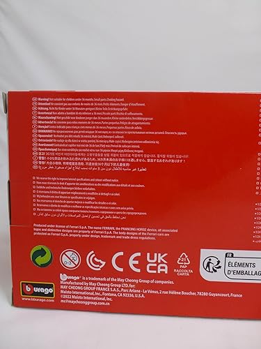 Miniatura 14 de Bburago B18-26028 Ferrari Coche Coleccionable, rojo