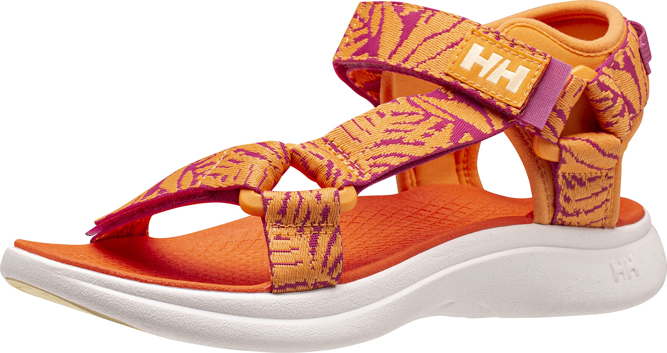 Helly Hansen Women's W Capilano F2F Sandal Platform, Bright Orange/Off  White, UK