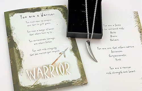 Miniatura 2 de Smiling Wisdom - Juego de tarjetas de felicitación de guerrero - Survivor, Courage Strong Strength - Hijo, hermano, hombre, amigo, graduado - Acero