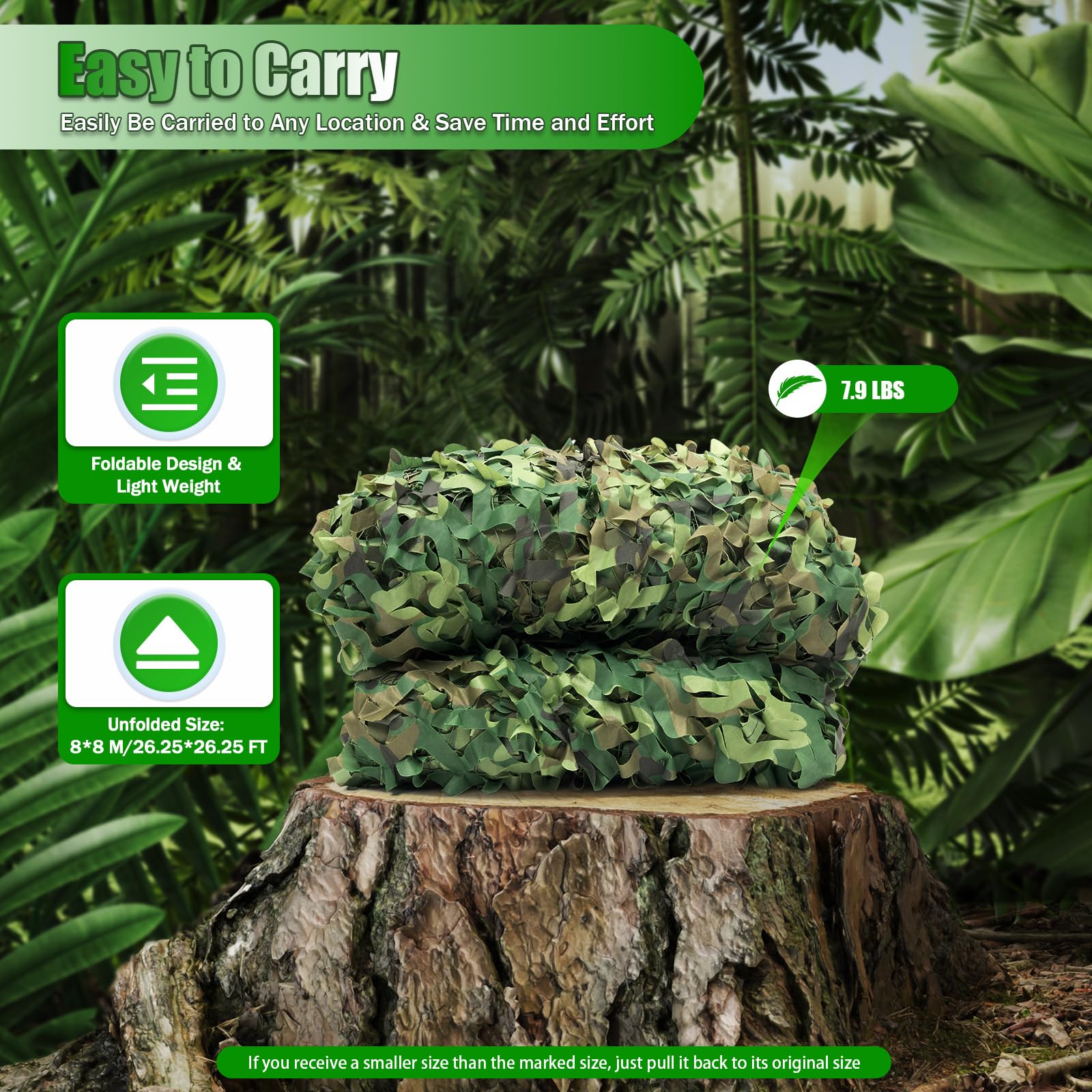Camouflage Jagd Tarnnetz Bundeswehr Armee Army Netz Sichtschutz Net Tarnung Camo Hunter Military 8x8m Camping Jagd für Camping Waldlandschaft Garten Party Dekorationen