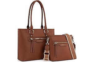 Montana West 2Pcs Handbags: Tote and Crossbody Combo