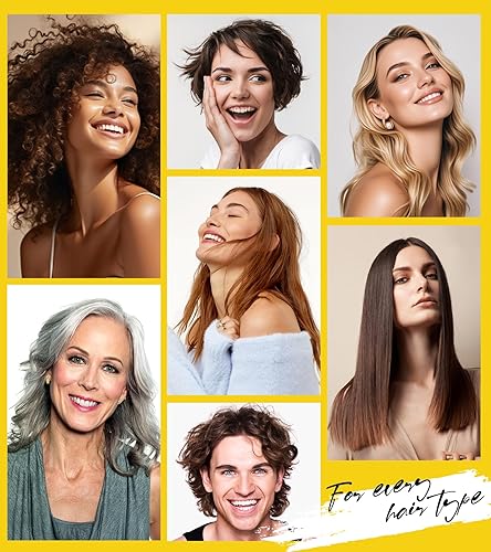 Miniatura 6 de Root Activator - Champú para el crecimiento del cabello con biotina, nutritivo domina el encrespamiento con HA&B5, champú anticaspa de romero,