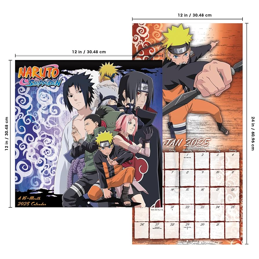 NARUTO ナルト　木製コミックカレンダー2025 アートコースターBOX 81EY5t8nZTL._UF350,350_QL80_.jpg