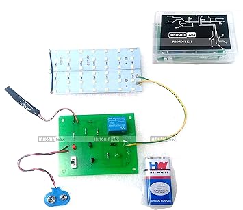 INSIGNIA LABS - LDR Day/Night Based LED Street Light Control Electronic Project Kit - Electronic School College Project