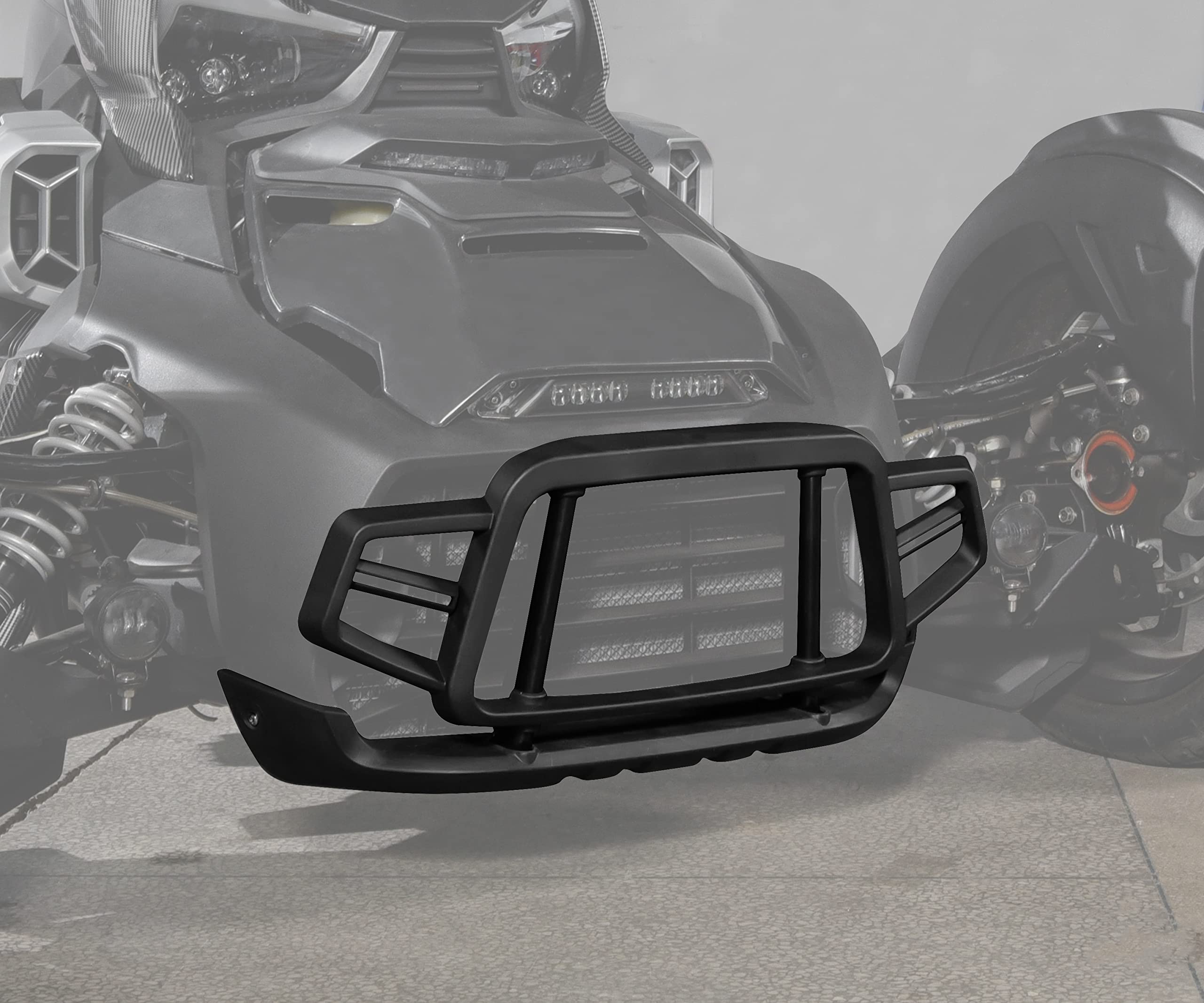 SAUTVS Front Bumper Guard Kit for Can-Am Ryker, Front Profile Bumper Guard Protector for Can Am Ryker 600 900 Sport & Ryker Rally Edition All Models Accessories (Replace #219401108)