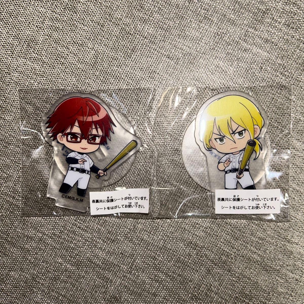 アクリルスタンド 忘却バッテリー 藤堂葵＆千早瞬平 千早瞬平 制服ver
