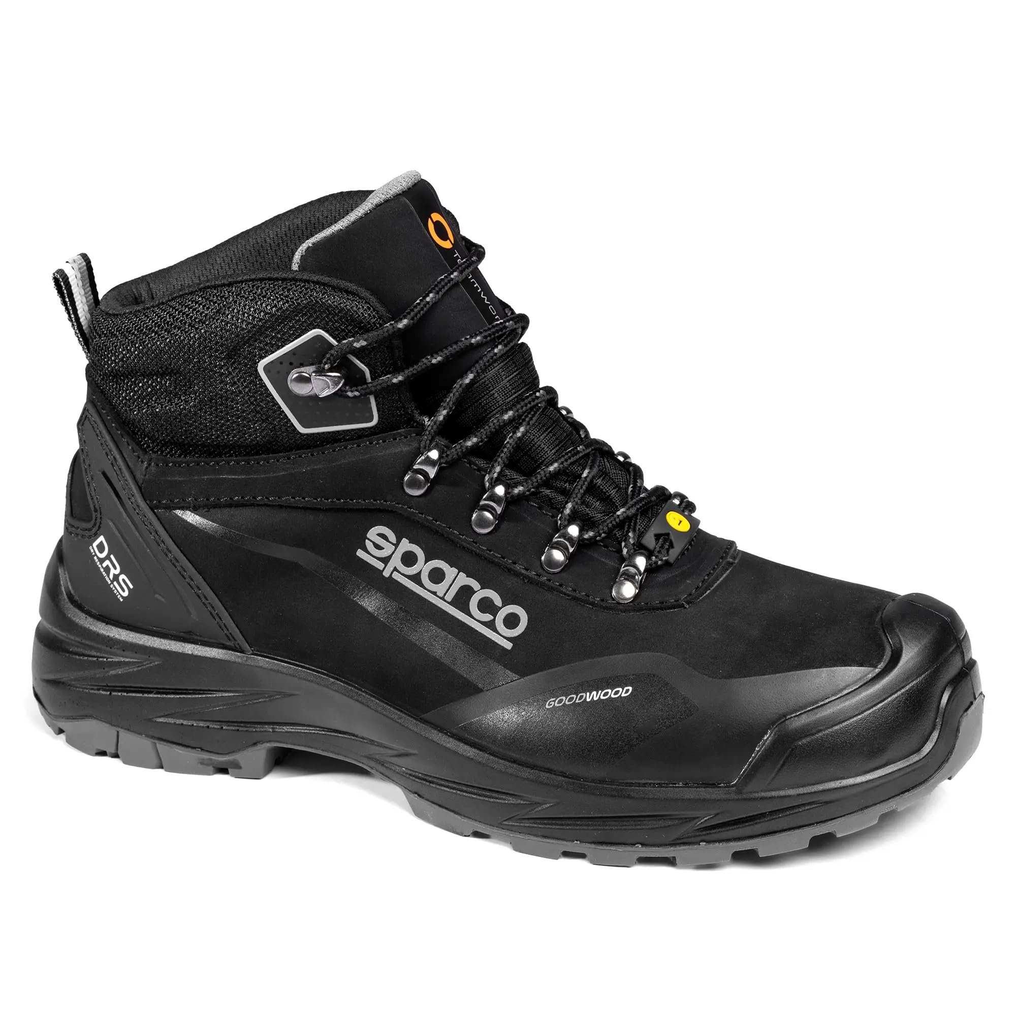 Sparco - Goodwood dell ESD S7S (WR) SR FO HRO Ci Hi SC - Scarpe a Stivaletto Antinfortunistica Unisex - Calzature Lavoro Alte - Impermeabili Drs - Puntale Fibra Vetro - Suola Antiscivolo - EU 42