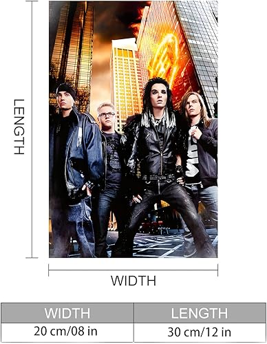 Miniatura 2 de HAZURE Póster musical de papel, 4 piezas, álbum de pintura decorativa, decoración de pared, pinturas para sala de estar, dormitorio, póster de arte