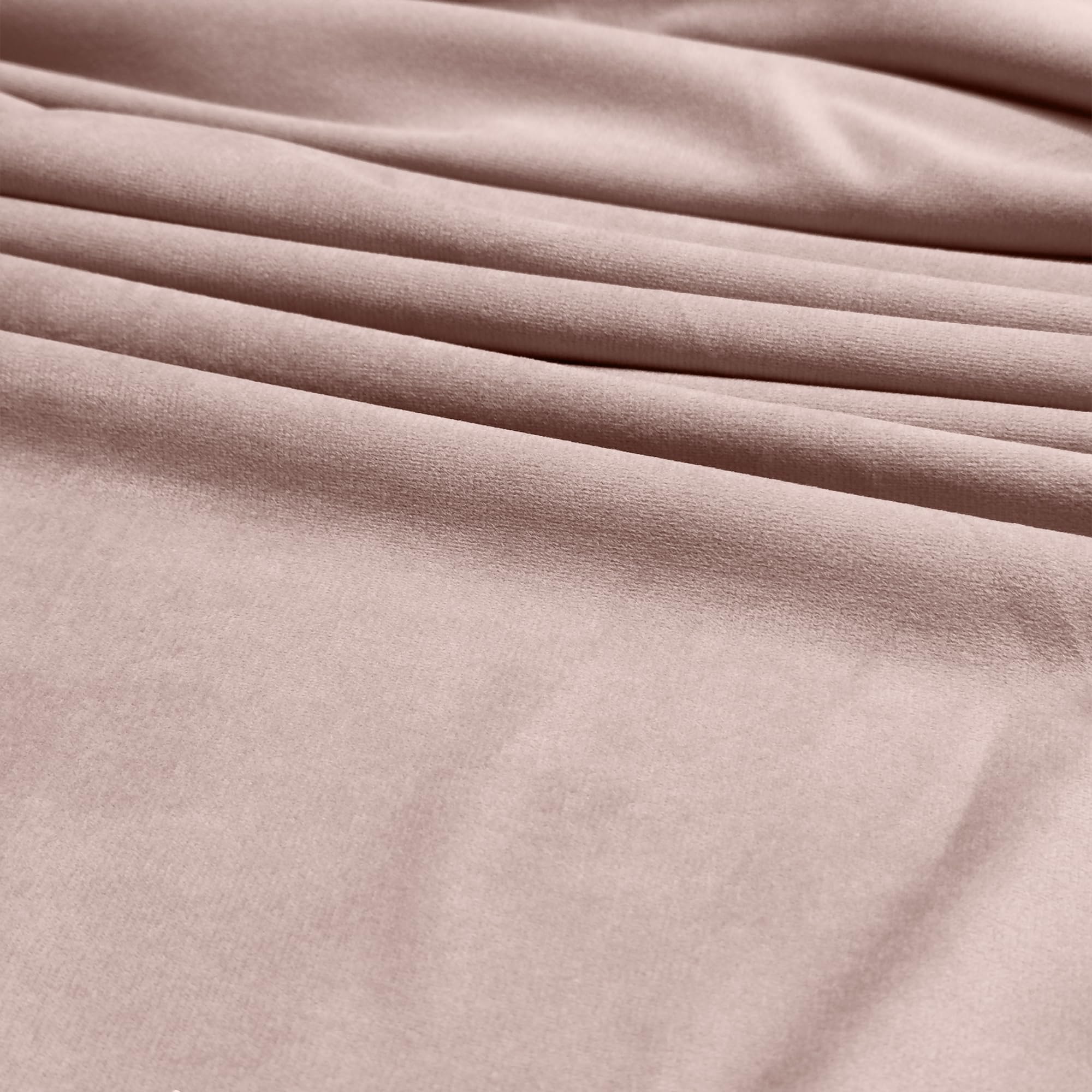 Luxury Velvet Upholstery Fabric – Soft Sheen 100% Polyester, 225 GSM Knitted Backed – Powder Pink – 3 Metre (300cm x 148cm)