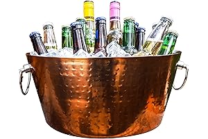 BREKX Rose Gold Stainless-Steel Beverage Tub