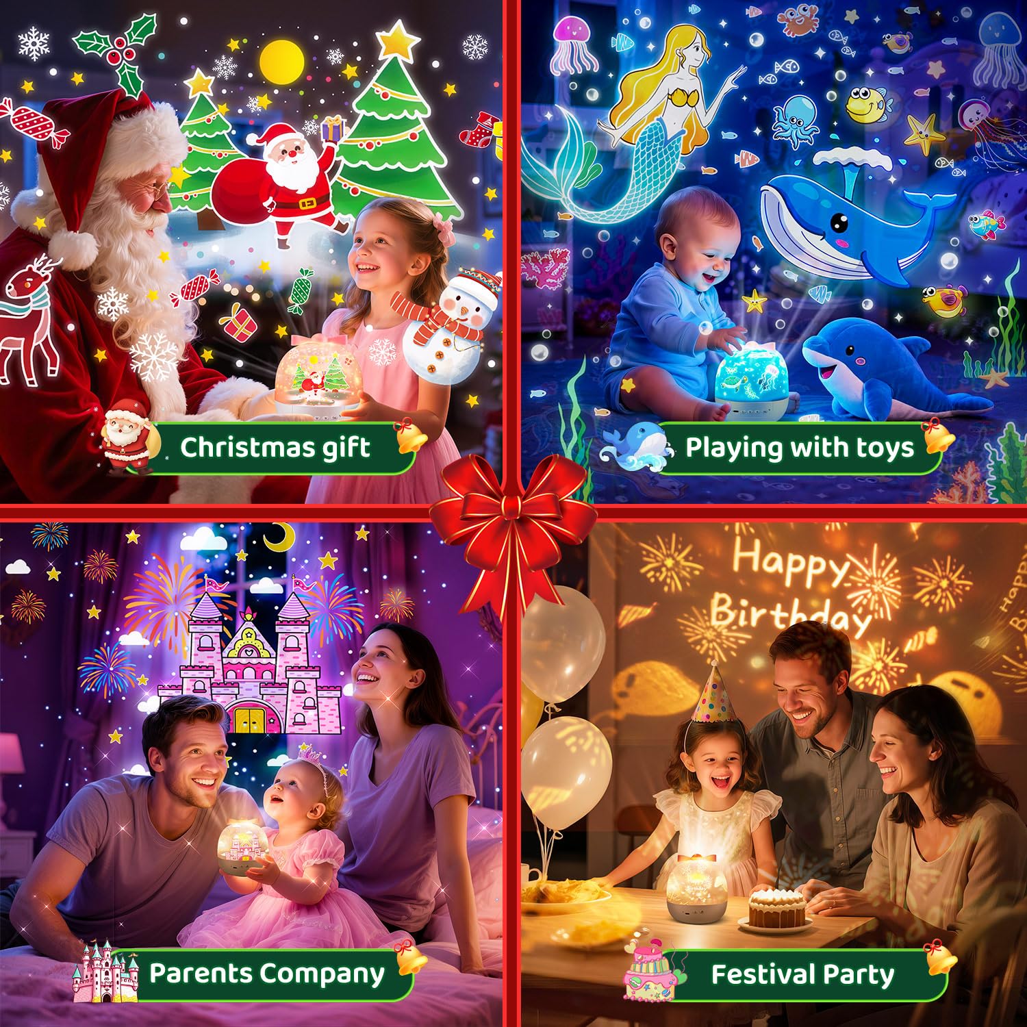 Amazon.co.jp: PIKOY 子供用ナイトライト フィルム15枚+子守唄サウンド