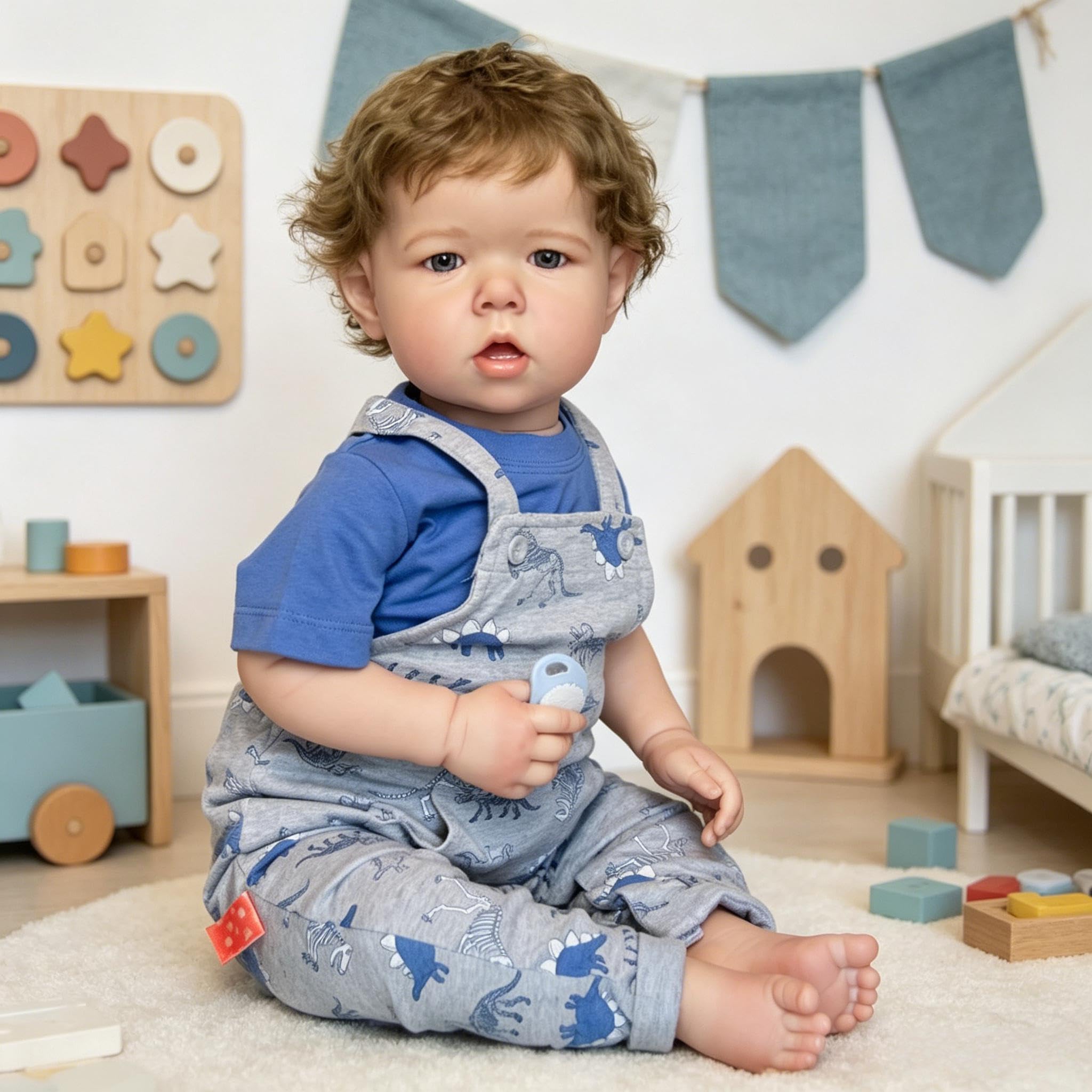 RXDOLL Realistyczne lalki Reborn Baby Dolls winylowe na całe ciało, chłopiec, realistyczna lalka noworodka, wodoodporna, prawdziwie wyglądająca, silikonowa, możliwa do odrodzenia, maluch, lalka z