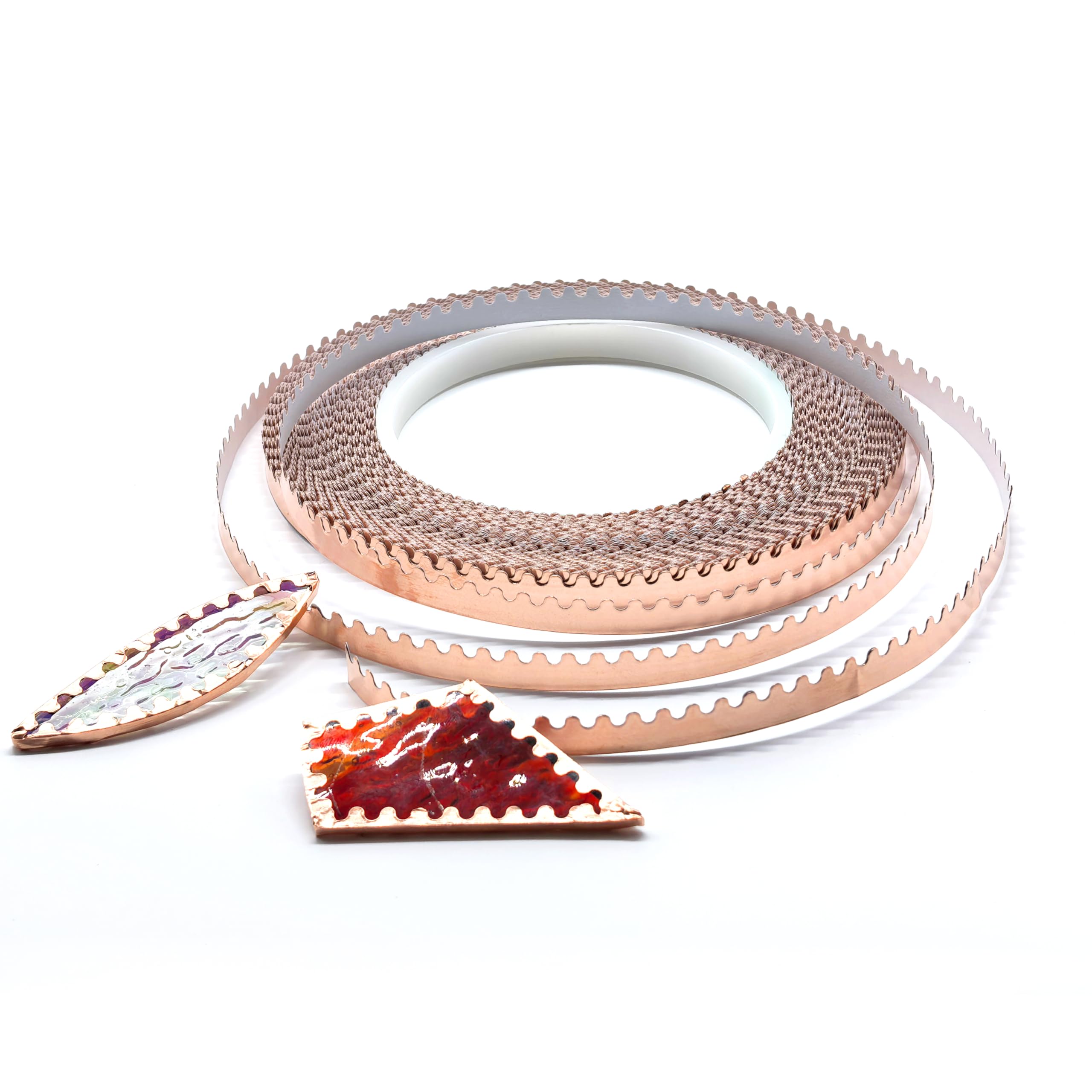 Bullseye White/Dark Brown Opal Fusible Glass Frit - Fine - 5 Oz. Jar - 90 COE