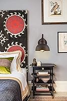 Vista 6 de DIRYZON Rustic Wall Sconces Set of 2 Gooseneck Barn Light Fixture for Bedroom Bathroom Kitchen Porch Antique Copper Finish