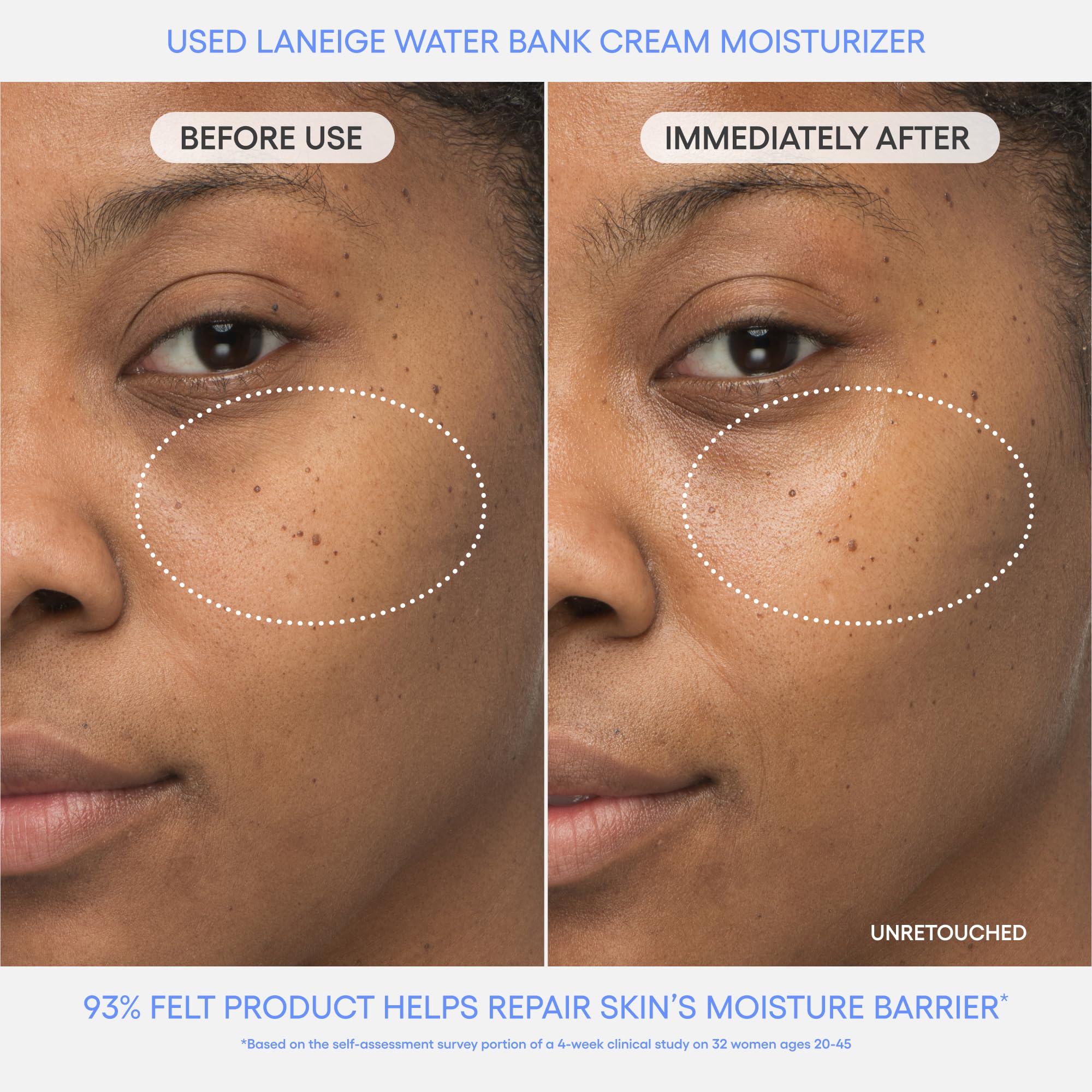 LANEIGE Water Bank Blue Hyaluronic Cream Moisturizer (Feuchtigkeitscreme)