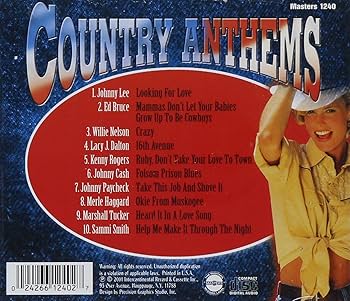 Amazon.co.jp: Country Anthems: ミュージック