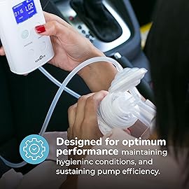 Backflow Protector Replacement Part for Breast Milk Pump - Breastfeeding Support Essential - Compatible with Spectra Breast Pumps 2 Pack