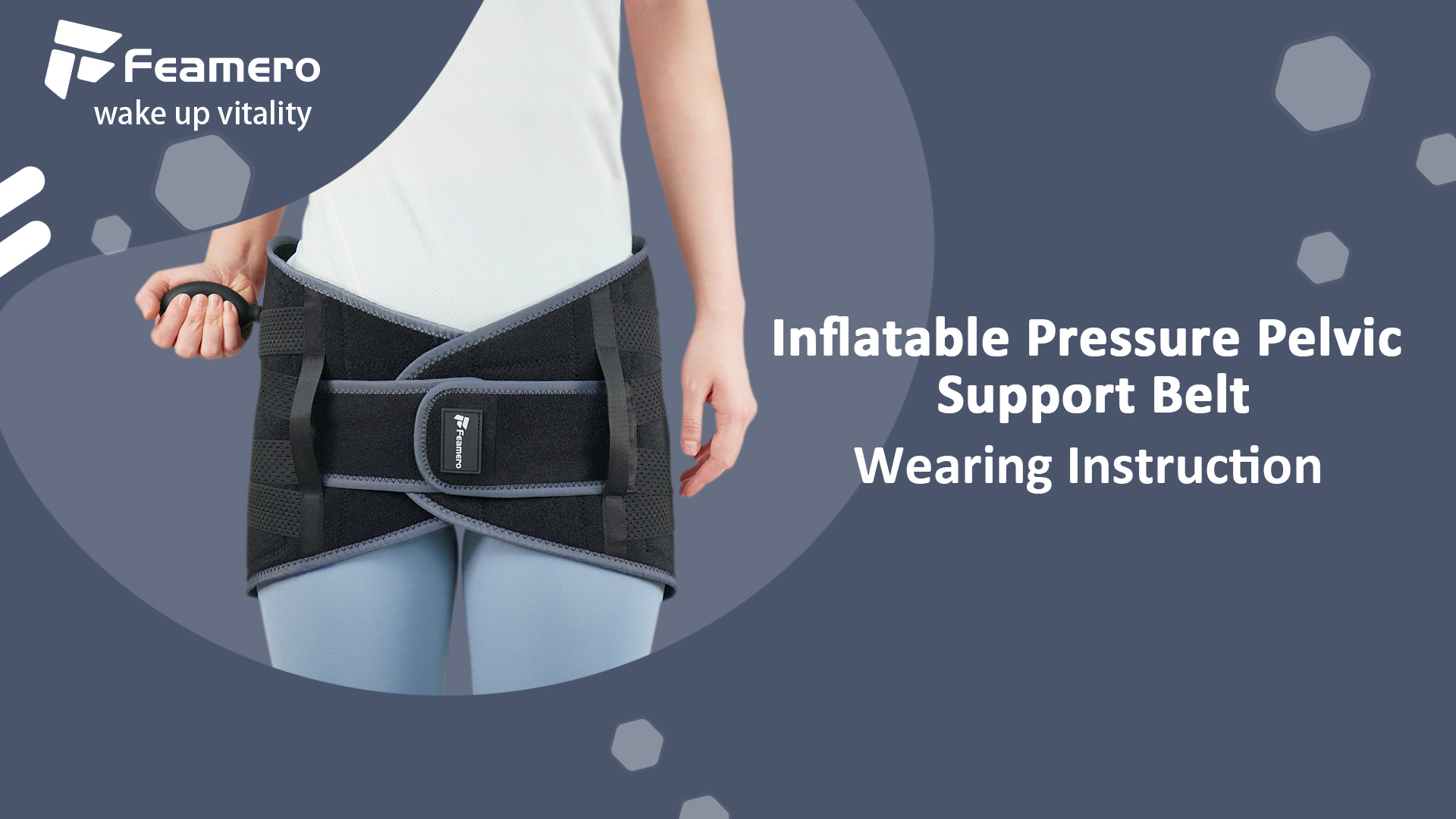 Amazon.com: Feamero Inflatable Pelvic Support Belt for Women and