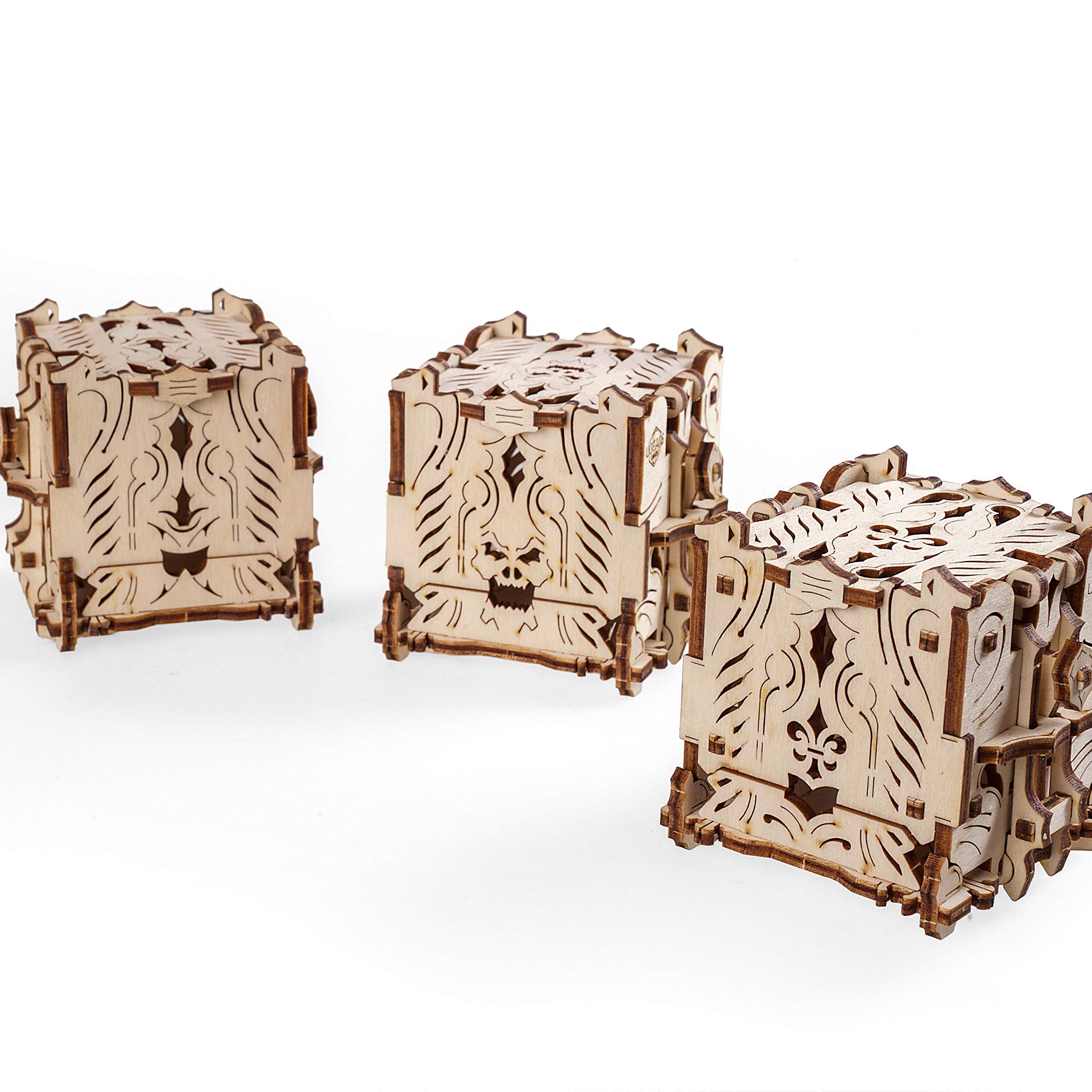 Laser Cut Wood SciFi Dice Tower Laser Cut Dice Tower Modular Large