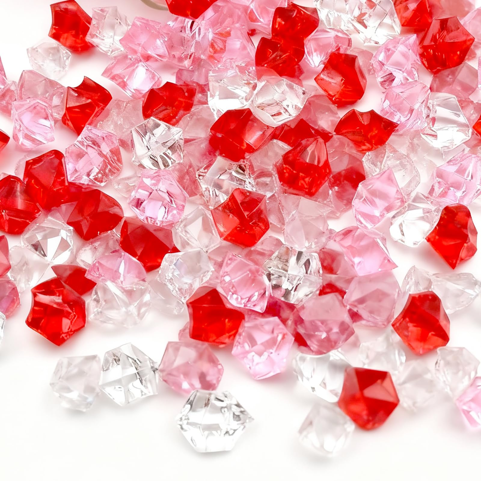 wuyukeji Falsche Crushed Ice Rocks,500G Acryl Deko Diamanten