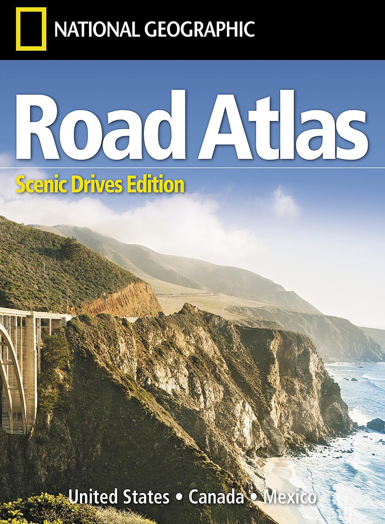 Road Atlas 2023: Scenic Drives: Scenic Drives Edition; United States, Canada, Mexico (National Geographic Recreation Atlas)