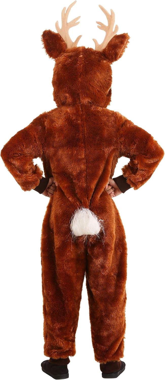 Kids One Piece Deer Costume Animal Onesie for Boys and Girls - Image 2