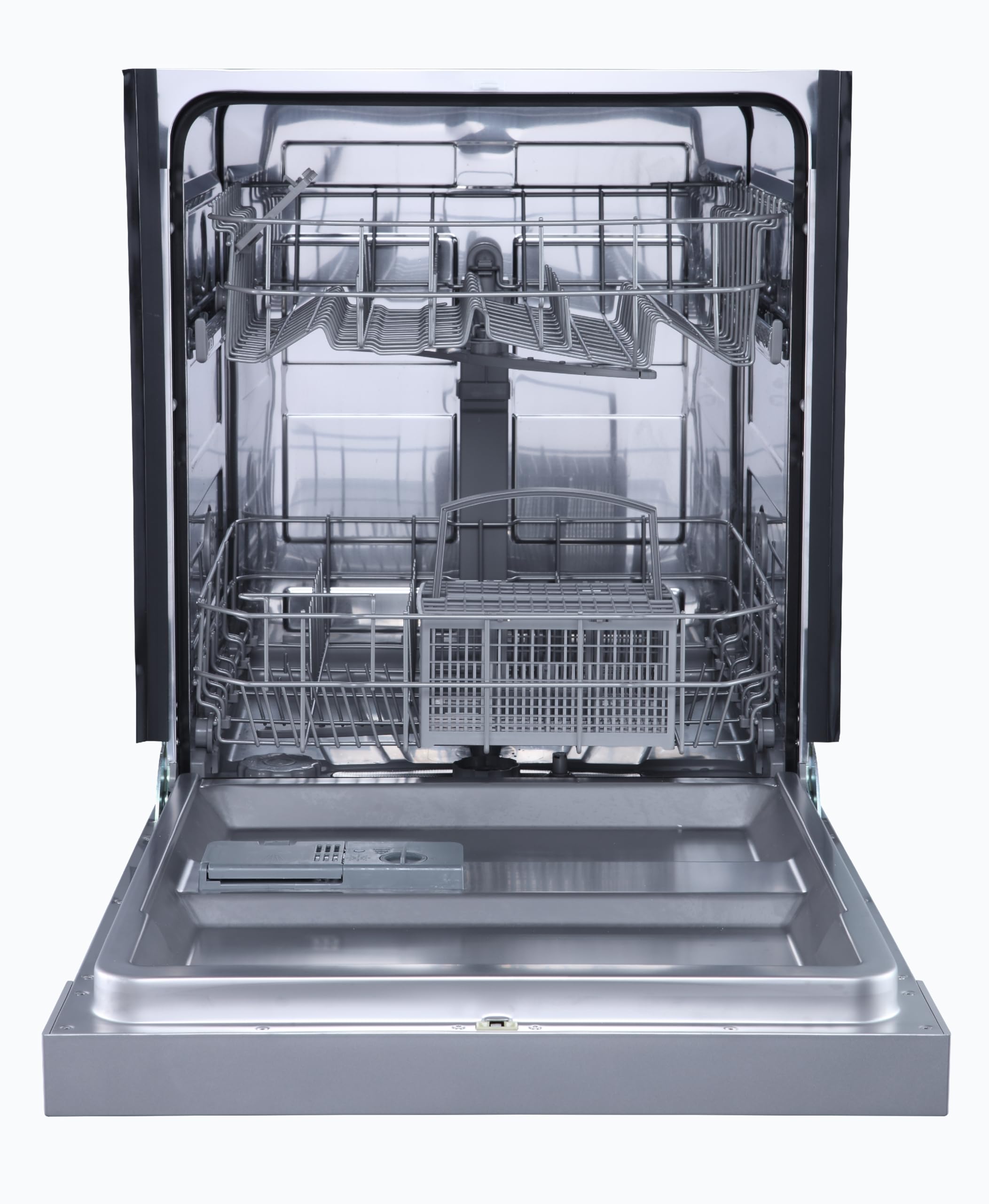 PKM Geschirrspüler GSP12-6TI-P/12 Gedecke/6 Programme/1950 Watt/52 dB/Eco-, Glas-, 90 Min-, Schnell-, Intensiv-, Universalprogramm/Startzeitvorwahl/Einbau/1 Besteckkorb/Energieeffizienz E